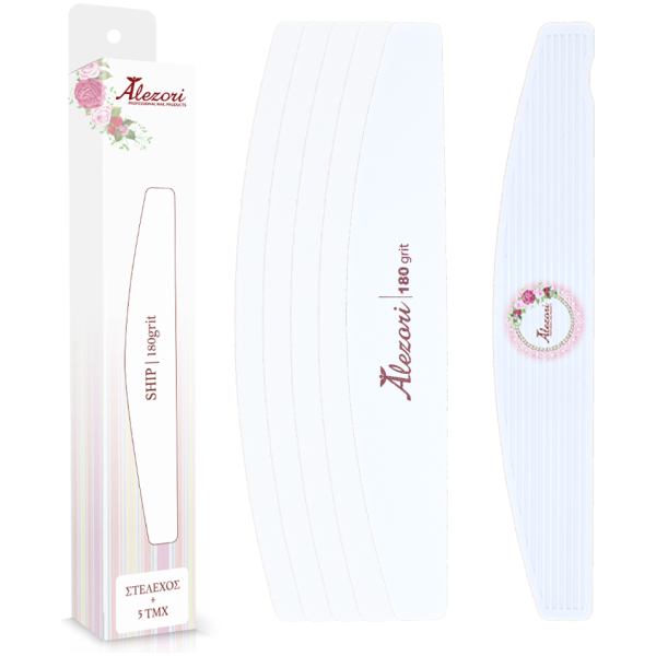ALEZORI - SHIP ΣΤΕΛΕΧΟΣ & 5pcs ΑΝΤΑΛΛΑΚΤΙΚΑ 180 GRIT