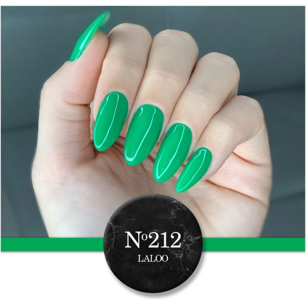 No.212 Πράσινο | Ημιμόνιμο Βερνίκι 15ml