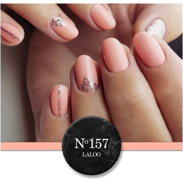 L157 Σομόν βερικοκί | Ημιμόνιμο Βερνίκι 7ml