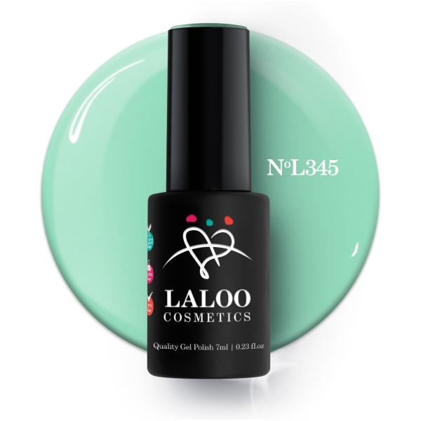 L345 Aqua ανοιχτό | Ημιμόνιμο Βερνίκι 7ml