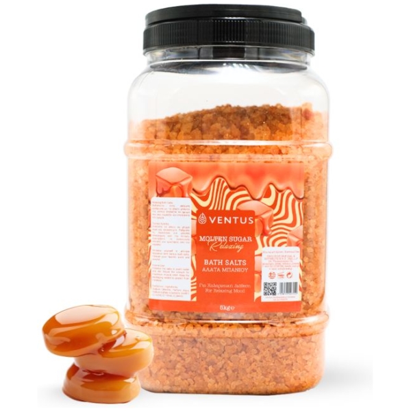 Άλατα Ventus Relaxing Bath Salts Molten Sugar 5kg