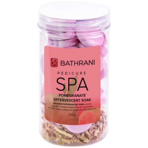 Αναβράζουσες Ταμπλέτες για Manicure & Pedicure Spa Ρόδι 250g