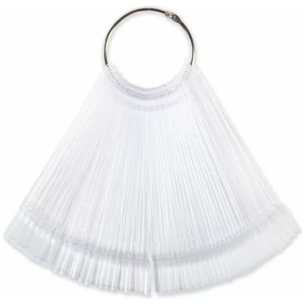 Δειγματολόγιο Τετράγωνα Διάφανα Tips 50τμχ