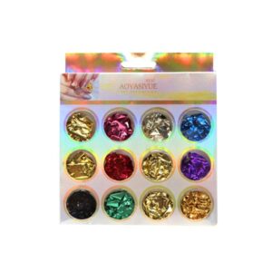 diakosmitika fylla chrysoy foil nychion se diafora chromata