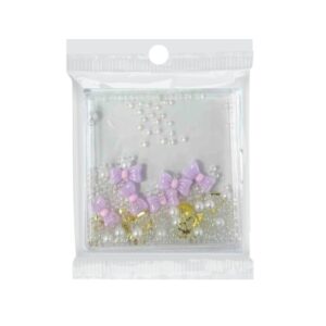 diakosmitika nychion me perles kai fiogkakia mov 08