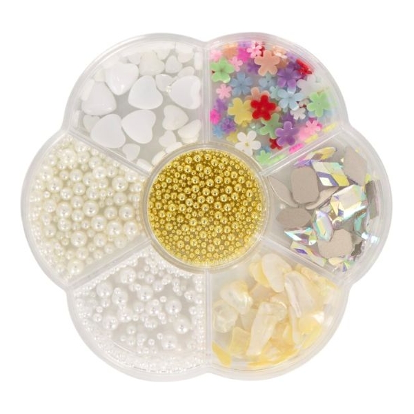 Διακοσμητικά Νυχιών Σετ 7 τμχ σε Διάφορα Σχέδια