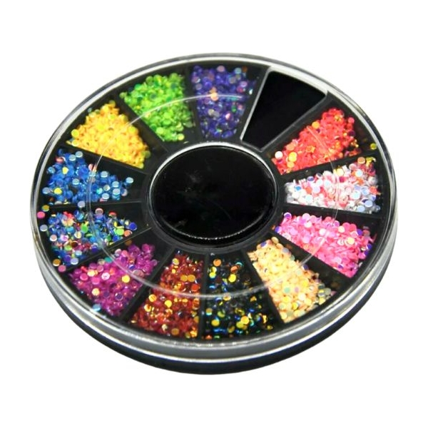 Διακοσμητικά Strass Νυχιών σε Διάφορα Χρώματα