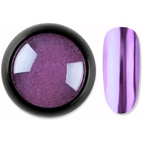 Διακοσμητική Σκόνη Νυχιών Night Charm Light Purple Mirror