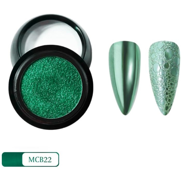 Διακοσμητική Σκόνη Solid Chrome Pigment - Green MCB22