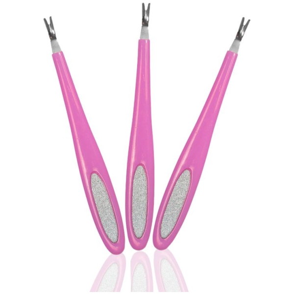 Εργαλείο Σετ 3 Τεμαχίων Αφαίρεσης Επωνυχίων Pusher - Λίμα 2 σε 1