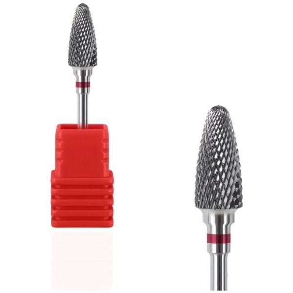 Φρέζακι Καρβιδίου Σχήμα Κώνου Κόκκινο