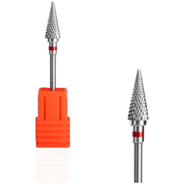 Φρέζακι Καρβιδίου Σχήμα Κώνου F Κόκκινο