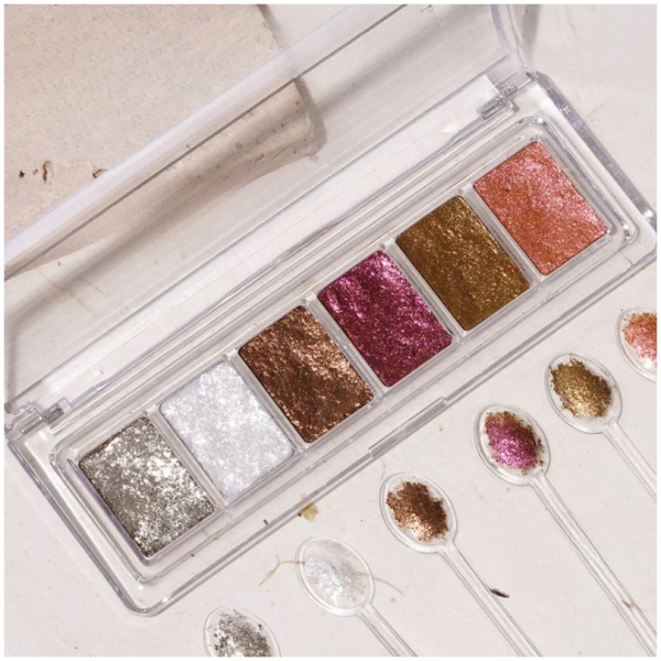 Mirror Powder Aurora Palette - 6 Χρώματα #4