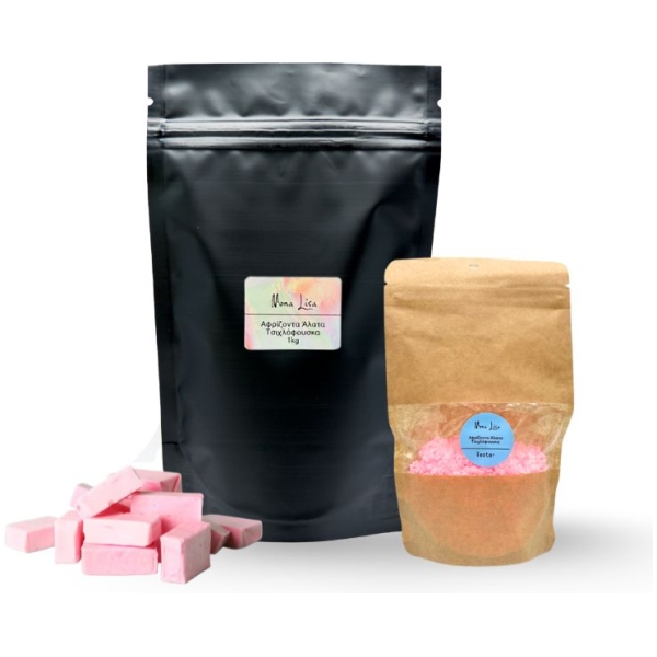 Mona Lisa - Αφρίζοντα Άλατα Μπάνιου Τσιχλόφουσκα 1kg