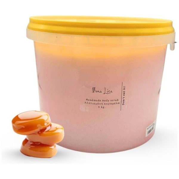 Mona Lisa Handmade Body Scrub Αλατισμένη Καραμέλα 5kg