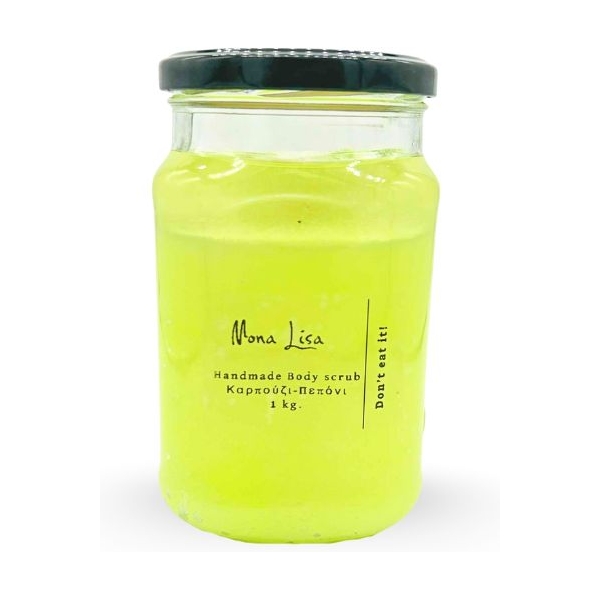 Mona Lisa Handmade Body Scrub Καρπούζι-Πεπόνι 1kg