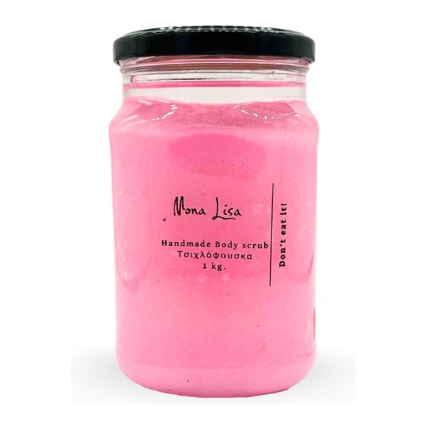 Mona Lisa Handmade Body Scrub Τσιχλόφουσκα 1kg