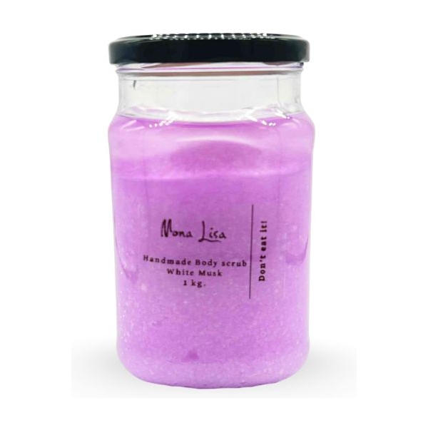 Mona Lisa Handmade Body Scrub White Musk 1kg