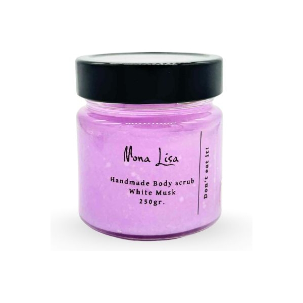 Mona Lisa Handmade Body Scrub White Musk 250gr