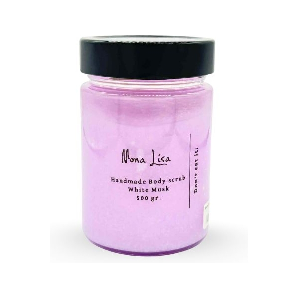 Mona Lisa Handmade Body Scrub White Musk 500gr