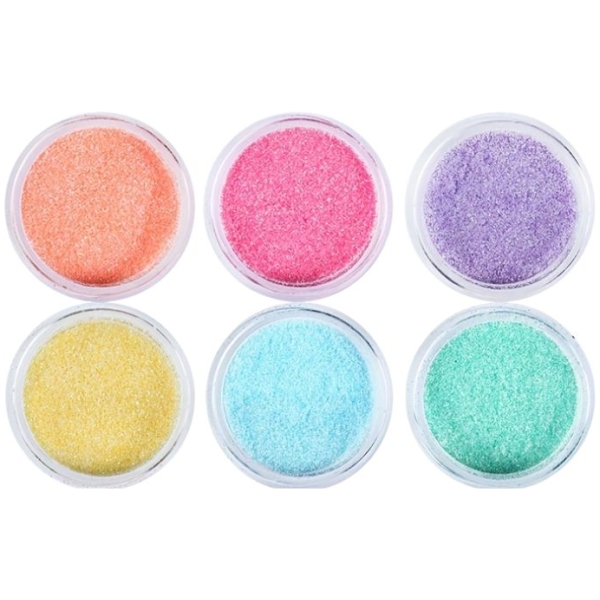 Neon Sugar Nail Powder - 6 Colors