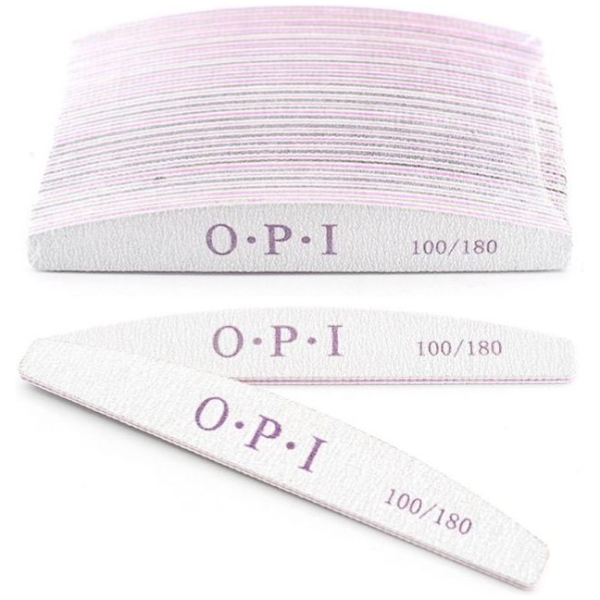 OPI Nail File Halfmoon 100/180 25τμχ