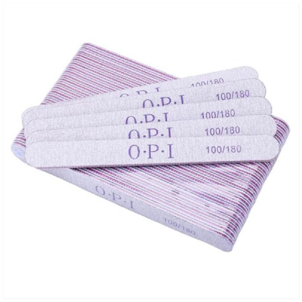 OPI Nail File Straight 100/180 25τμχ
