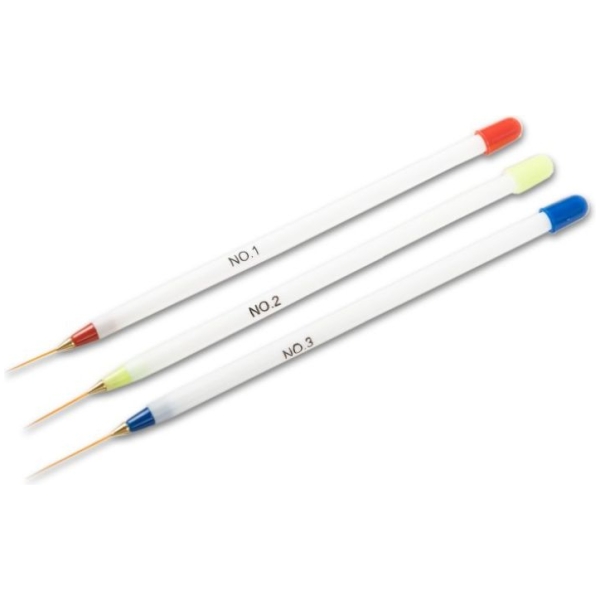 Πινέλα Nail Art - 3τμχ