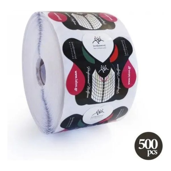 Professional Nail Forms Black 500τμχ.