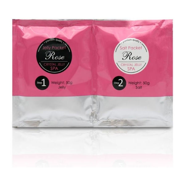 Salt Crystal Jelly Spa Rose
