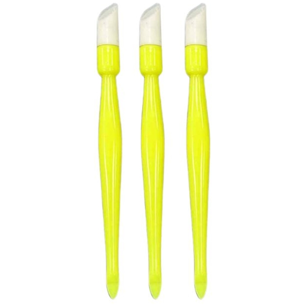 Σετ 3 Εργαλείων Σιλικόνης για Nail Art - Περιποίηση Νυχιών