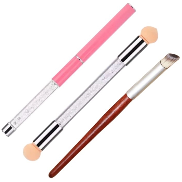 Σετ Πινέλων Ombre για Gel & Ημιμόνιμο 3τμχ