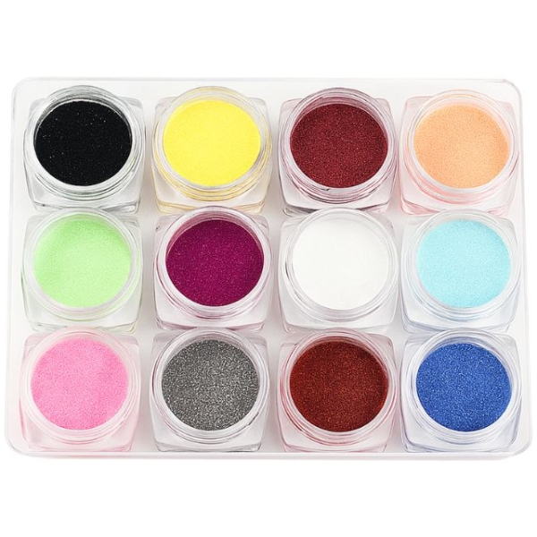 Σετ Πολύχρωμα Glitter 12τμχ