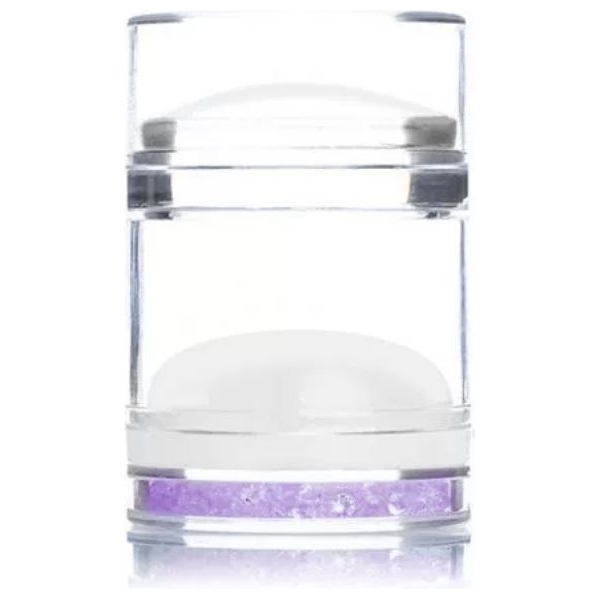 Σφραγίδα Σιλικόνης Νυχιών Διπλή με Glitter - Double Silicone Stamper