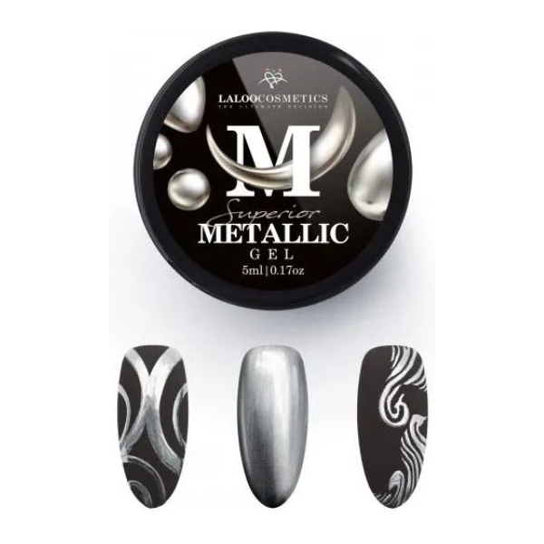 Superior Metallic Gel Silver No.01