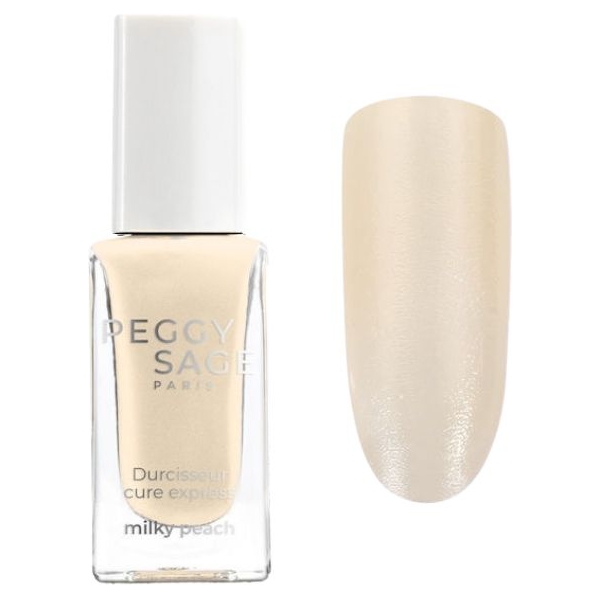 Peggy Sage Nail Care - Cure Express Nail Hardener Milky Peach 11ml