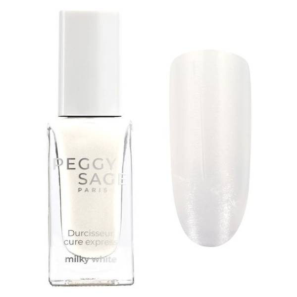 Peggy Sage Nail Care - Cure Express Nail Hardener Milky White 11ml