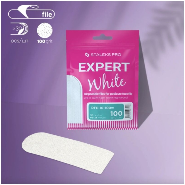 Staleks Ανταλλακτικά Αυτοκόλλητα Ράσπας 100 Grit 30τμχ