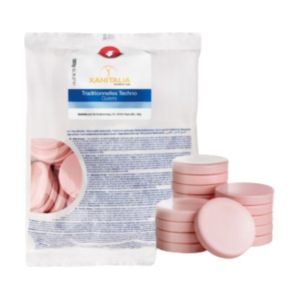 Xanitalia Ζεστό Κερί σε Δίσκους 1kg - Ροζ Titanium