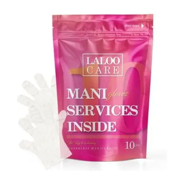 LalooCare Γάντια Manicure Kit 10τμχ.