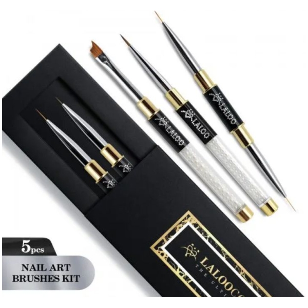 Πινέλα Nail Art Kit 3pcs