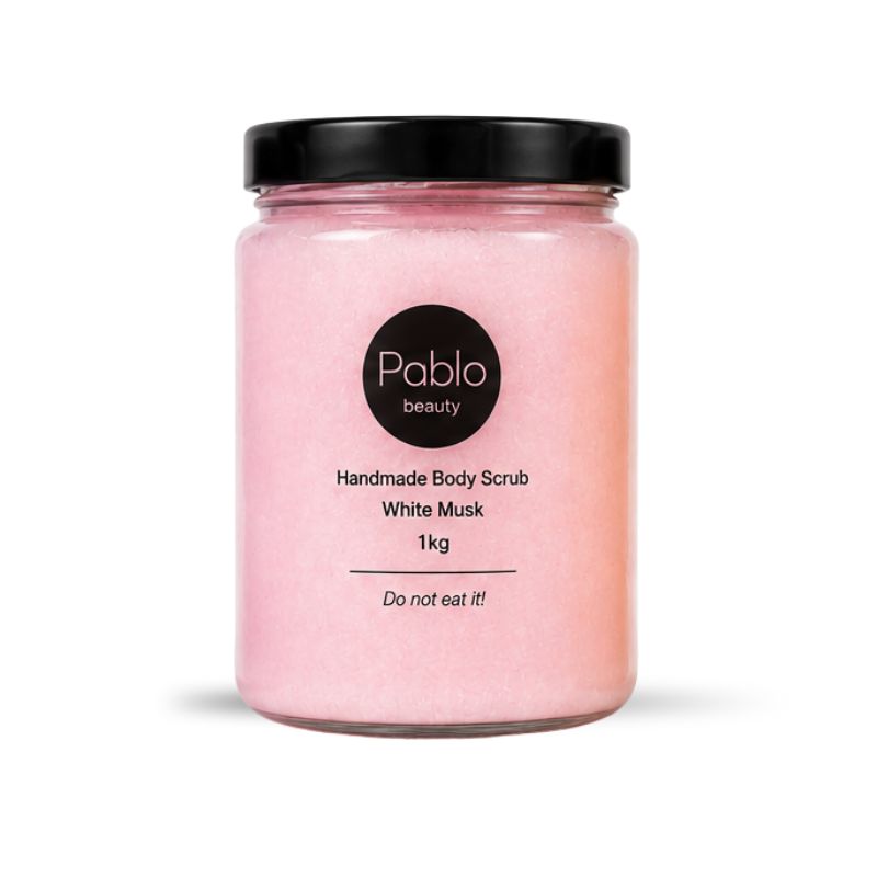Pablo Beauty Care  Handmade Body Scrub White Musk 1kg