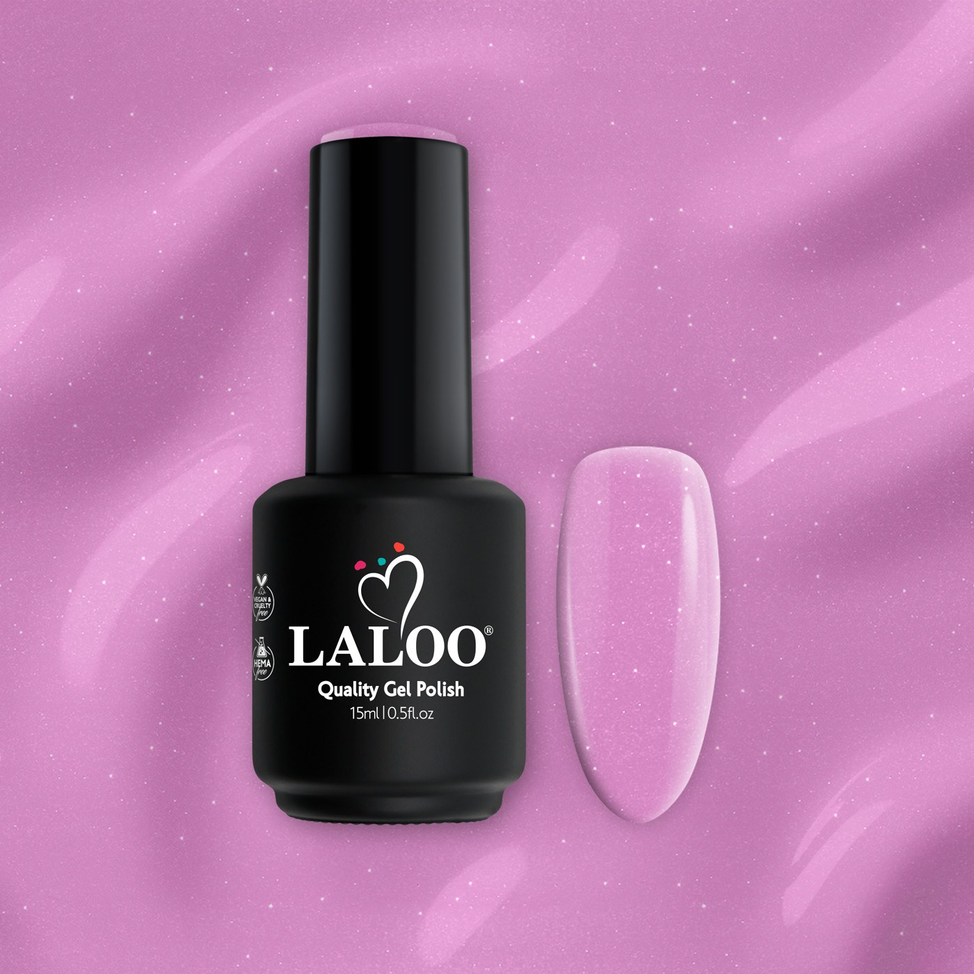 No.207 Λιλά σκούρο με shimmer | Ημιμόνιμο Βερνίκι 15ml