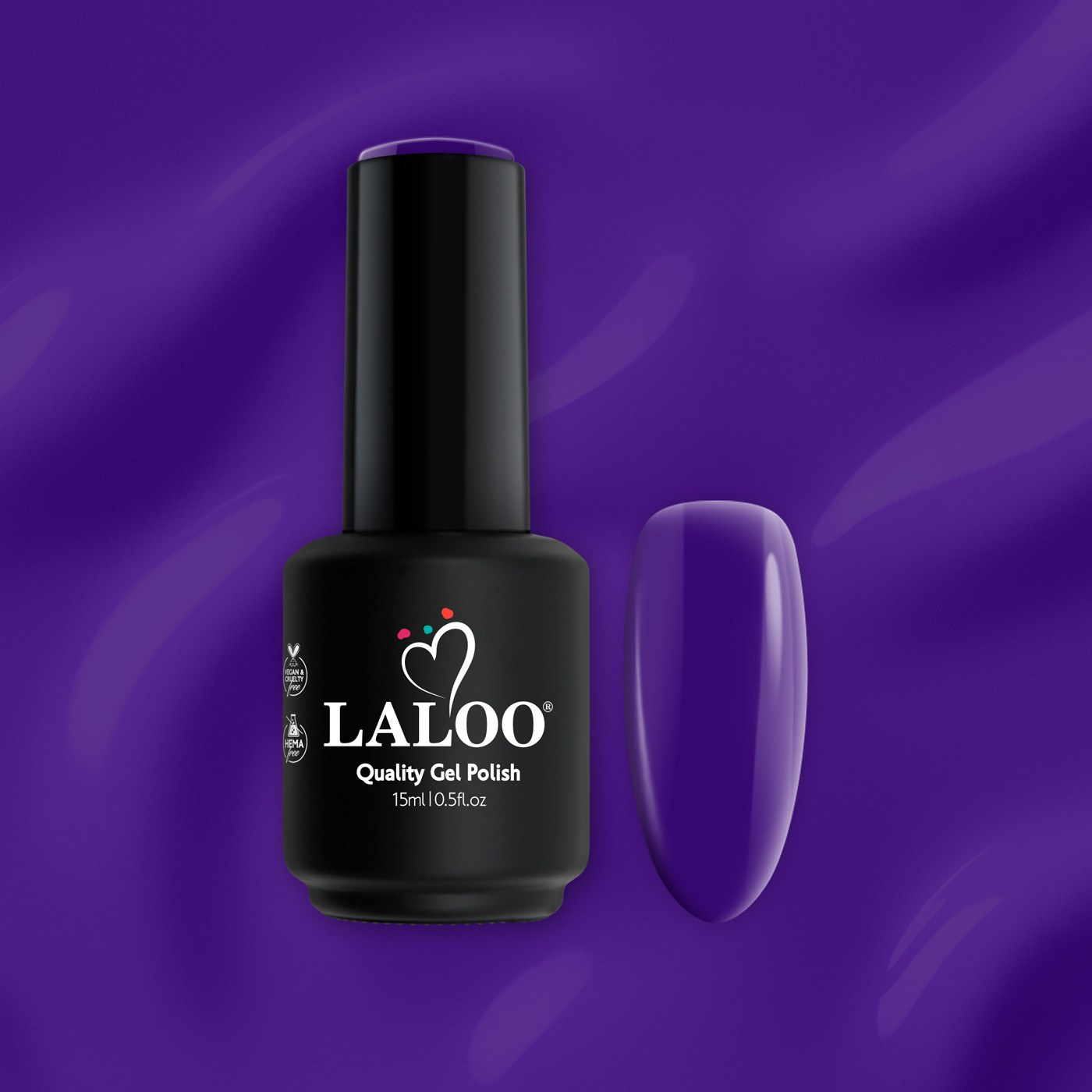 No.306 Μωβ σκούρο | Ημιμόνιμο Βερνίκι 15ml