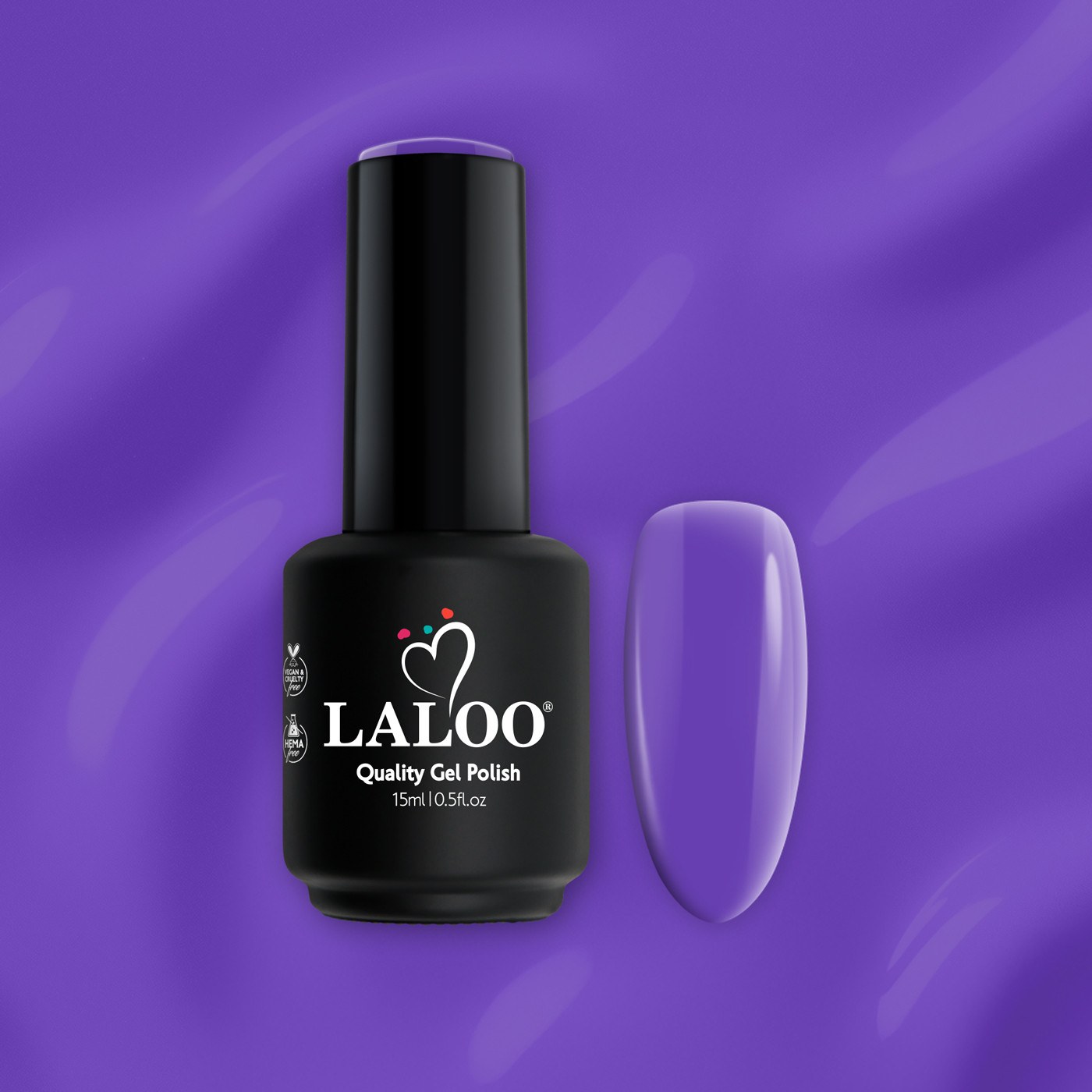 No.307 Μωβ | Ημιμόνιμο Βερνίκι 15ml