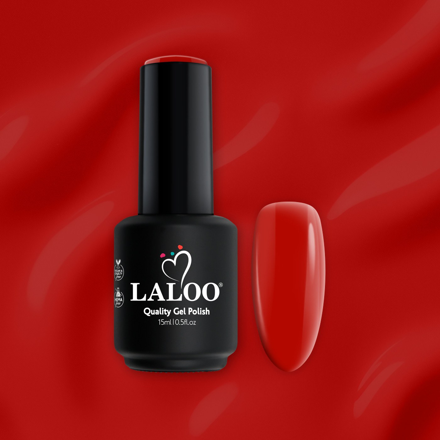 No.394 Κόκκινο βαθύ | Ημιμόνιμο Βερνίκι 15ml