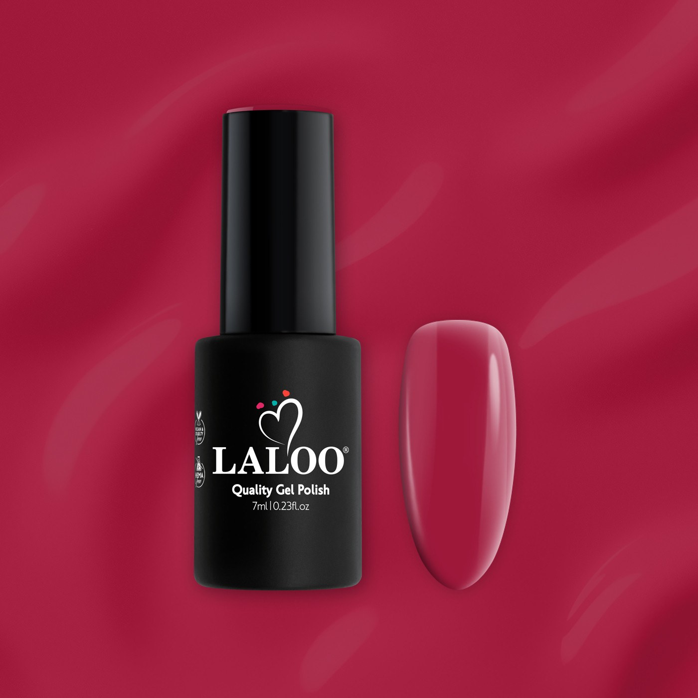 L027 Κόκκινο σκούρο | Ημιμόνιμο Βερνίκι 7ml