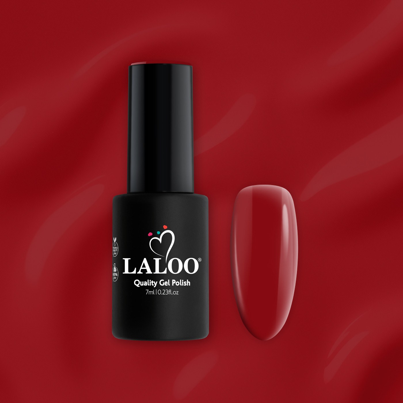 L028 Μπορντώ-Κόκκινο | Ημιμόνιμο Βερνίκι 7ml