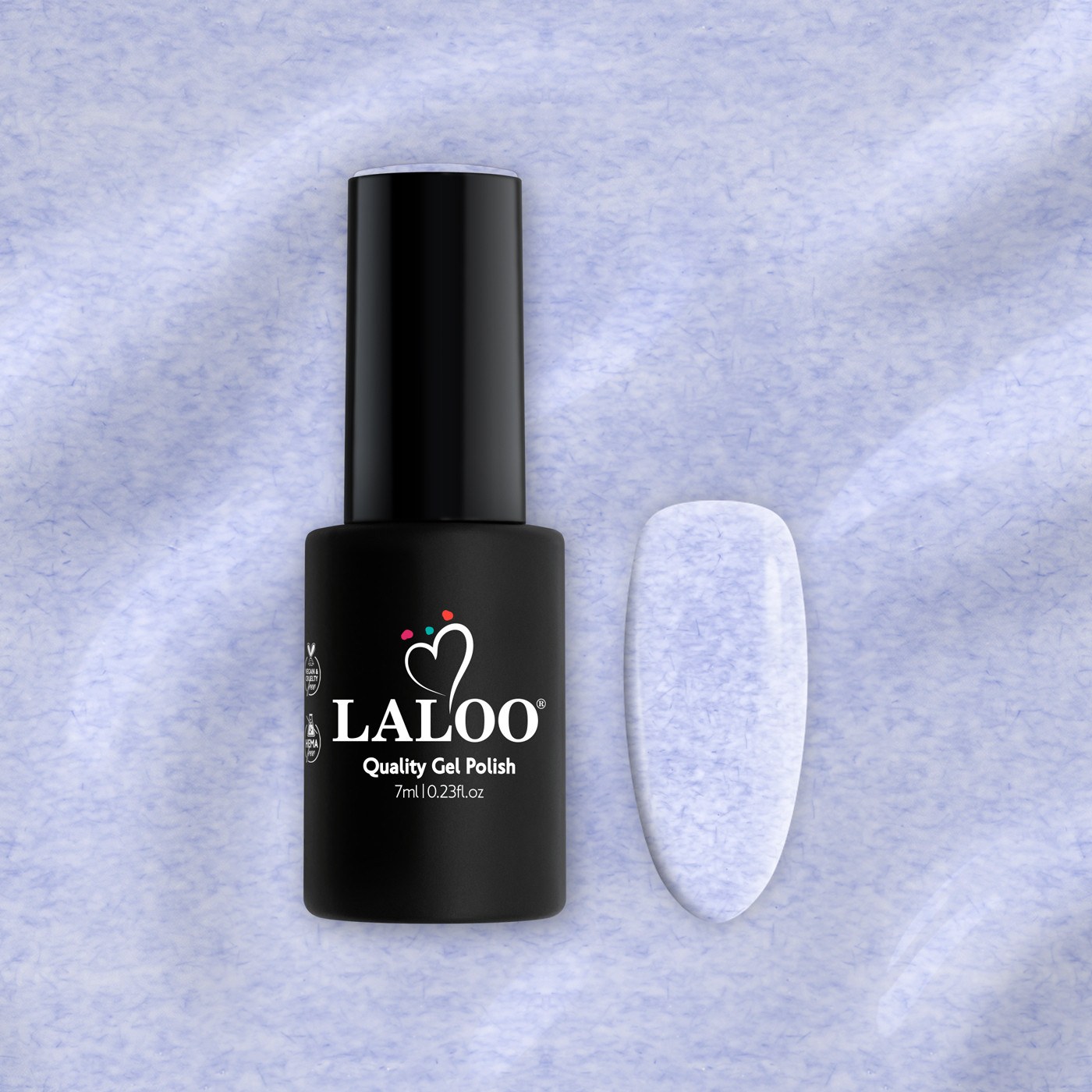 L193 Εφέ Μαρμάρου Γαλάζιο | Ημιμόνιμο Βερνίκι 7ml