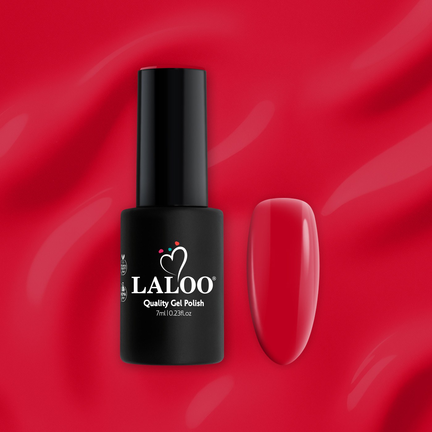 L341 Κόκκινο | Ημιμόνιμο Βερνίκι 7ml